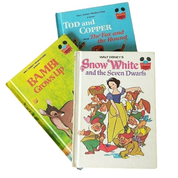 Disney Other - Vintage Disney Hardcover Books 1970's Classics 1980's